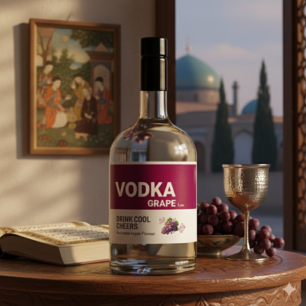 Pure Iranian Shiraz Vodka